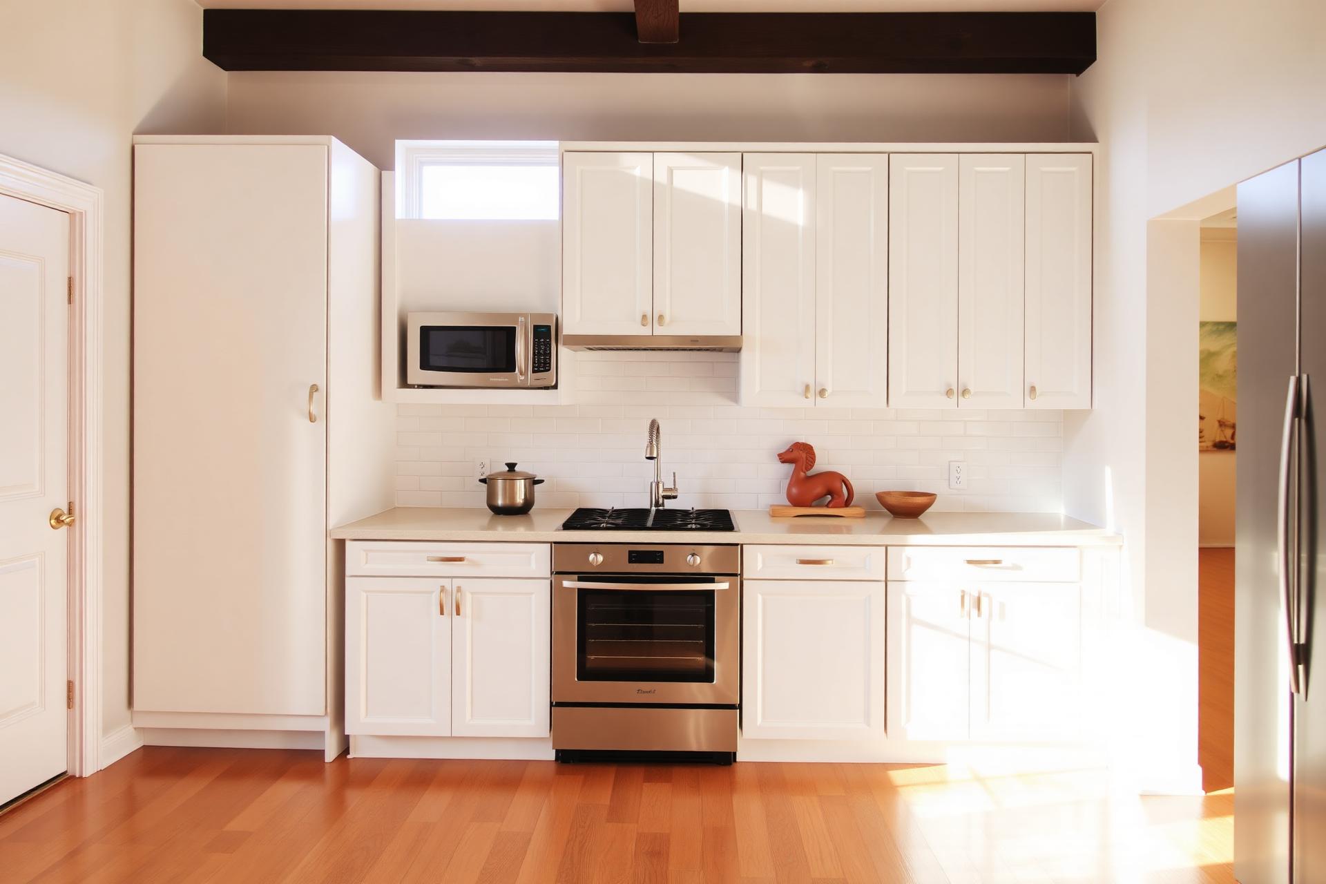 Renovated kitchen interior